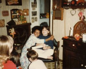 At a friend's house in rural PA.