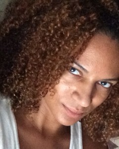 Air dried curls before bed